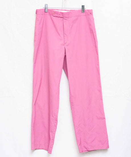 90s pale pink baggy cotton pants