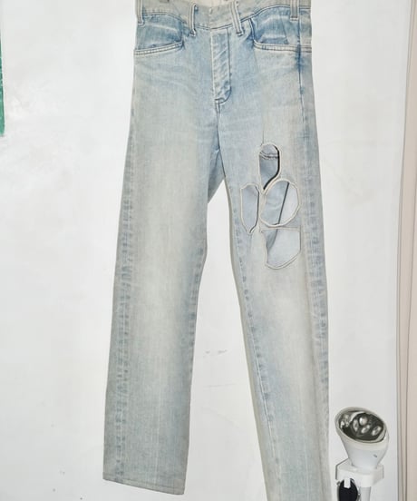 N.HOOLYWOOD × Lee hole damaged denim