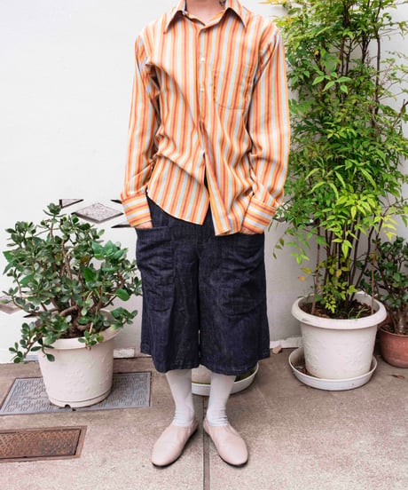 70s vtg XANADU stripe shirts