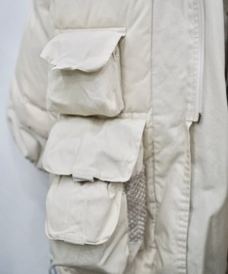 zucca 00s gimmick down coat