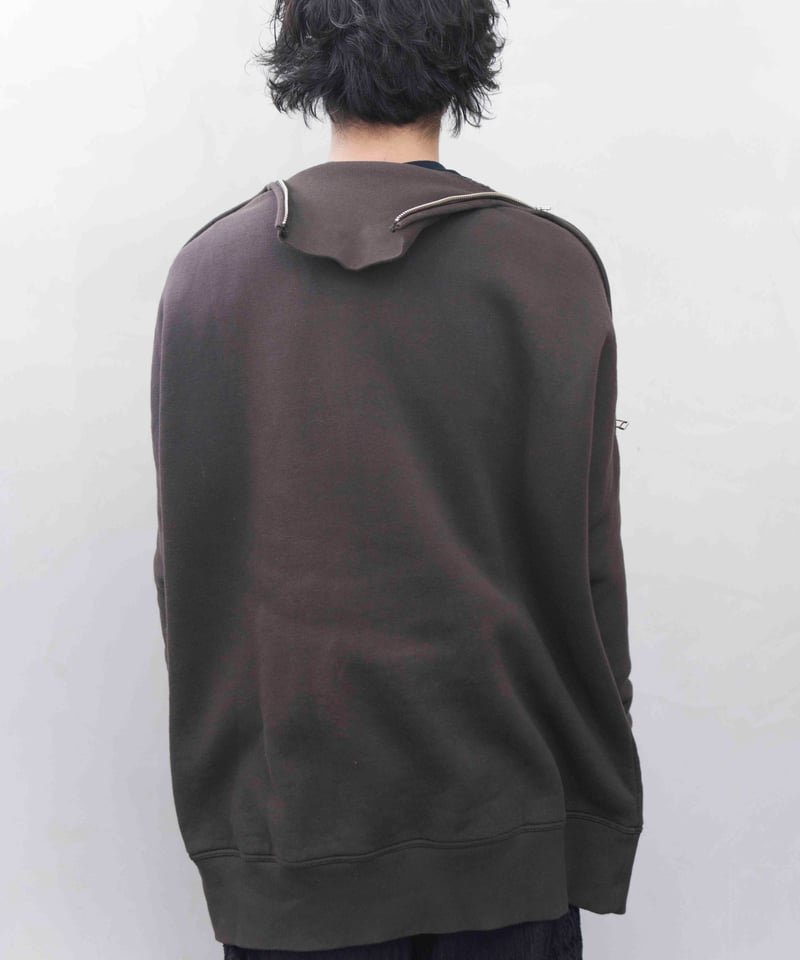 Hussein Chalayan double zip design sweat | PURITY Hussein Chalayan double zip design sweat | PURITY