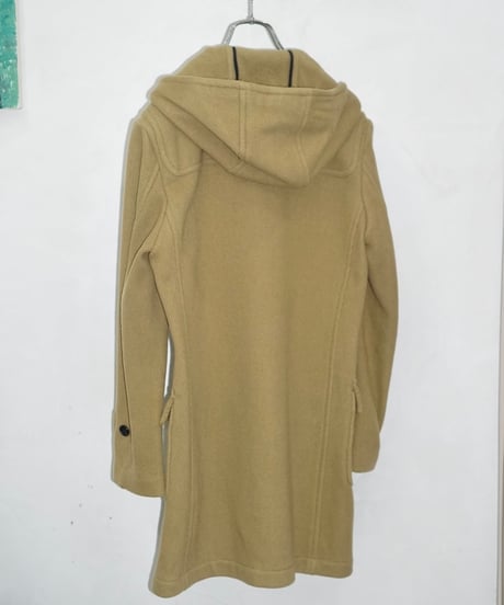 JOHN LAWRENCE SULLIVAN leather velt duffel coat