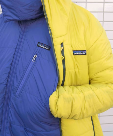 Patagonia hyperpuff down jacket (lime yellow)
