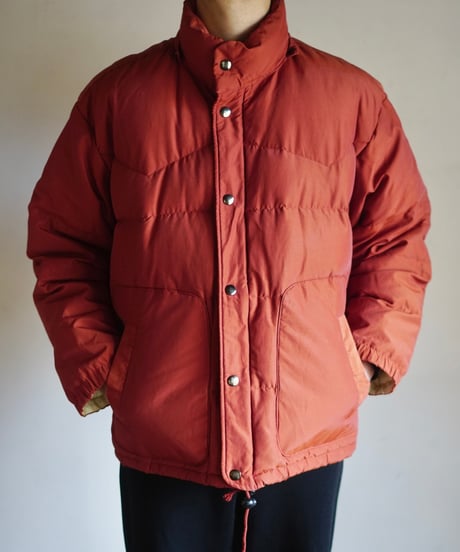 80s vtg Wrangler down jacket (orange)