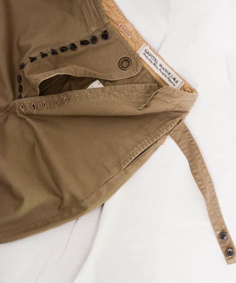 KAPITAL hemp/cotton sarouel pants