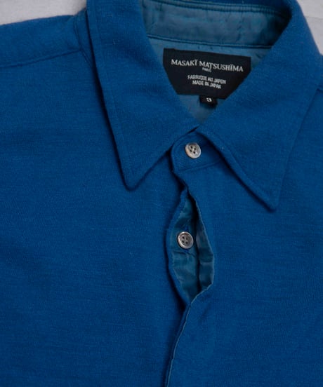 90s MASAKI MATSUSHIMA flyfront knit shirts