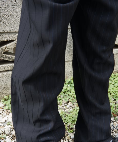 GIANNI VERSACE stripe slacks