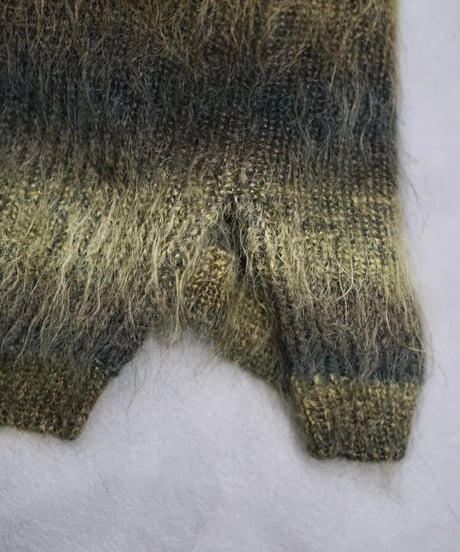 90s LaCarbona mohair/rayon shaggy knit