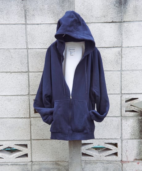 90s 3XL big zip-up hoodie