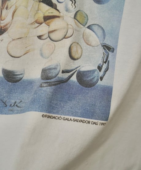90s Salvador Dali Galatea print Tee