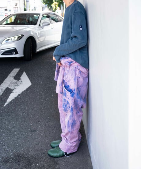 90s French vtg tie dye jumpsuits