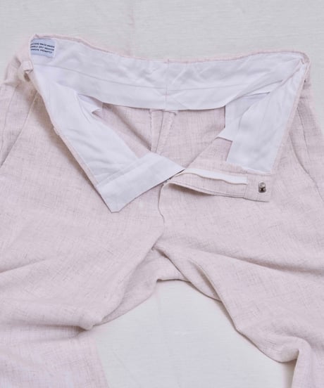 80s vtg linen wide slacks