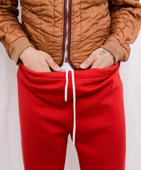 80s vtg JERZEES red sweatpants