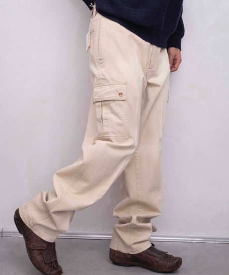 90s PoloRalphLauren cotton cargo (deadstock)
