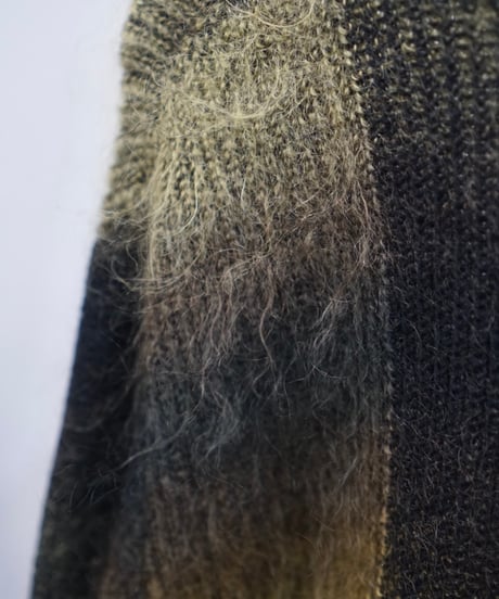 90s LaCarbona mohair/rayon shaggy knit