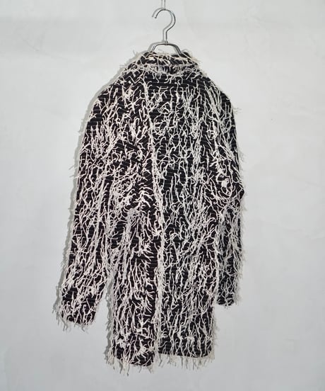 unknown shawl collar tree tailored jacket