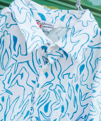 60s vtg human nude pullover polo