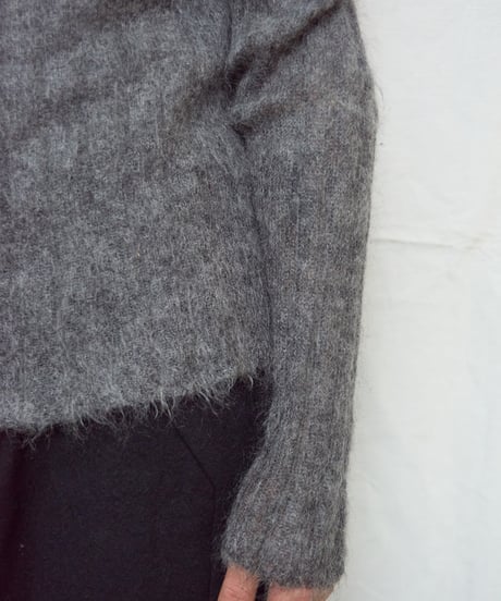 90s radmess shaggy mohair knit