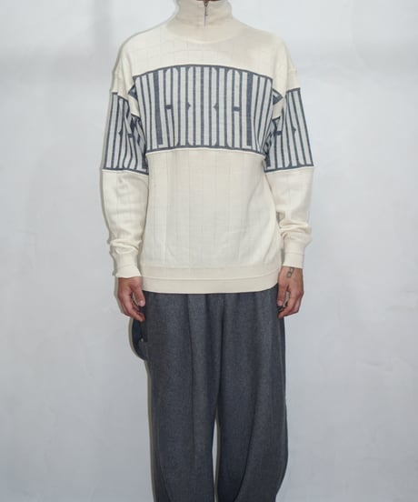 90s Italy layered knit