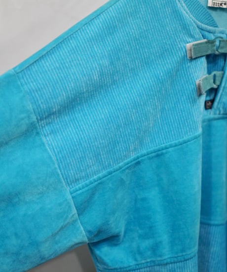 1980s Euro vtg jiltex design velour tops