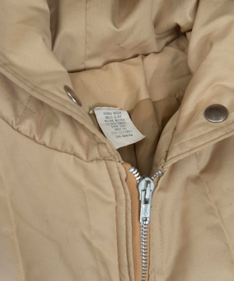 70s vtg padded sailor hoodie coat