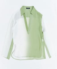 CoSTUME NATIONAL sheer skipper shirts
