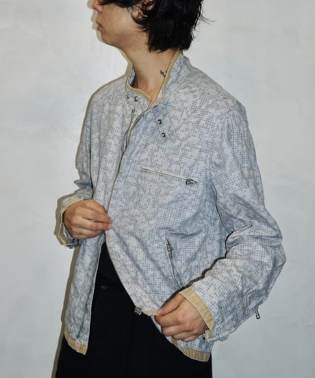 WESTBORNE block camouflage cotton jacket