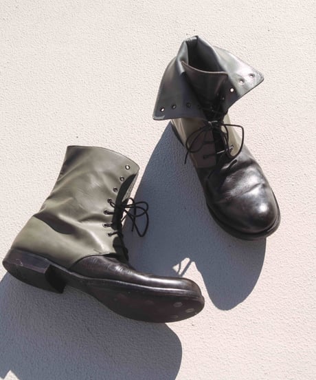 delle cose military boots