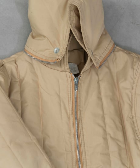 70s vtg padded sailor hoodie coat