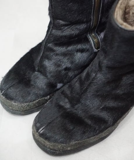 70s vtg eskimo fur boots