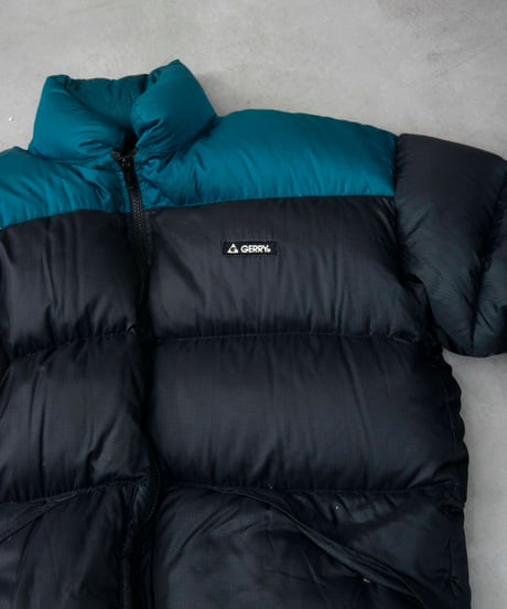 80s made in US GERRY duck down jacket