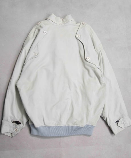 80s vtg CUGGI multi button dolman cotton jacket