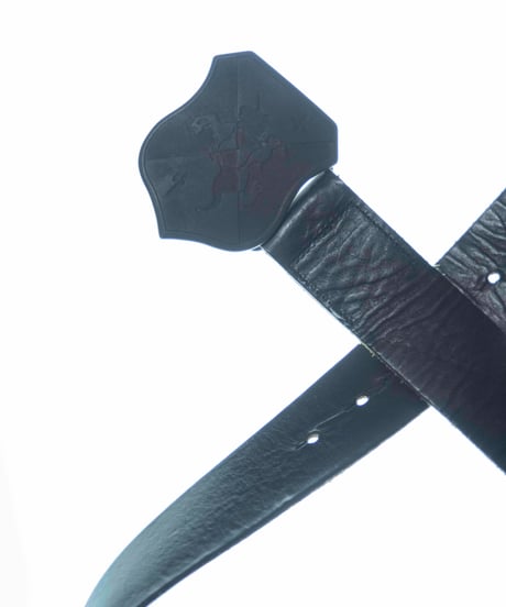 DIESEL buckle leather belt