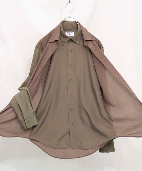 GOMME HOMME layered design shirts