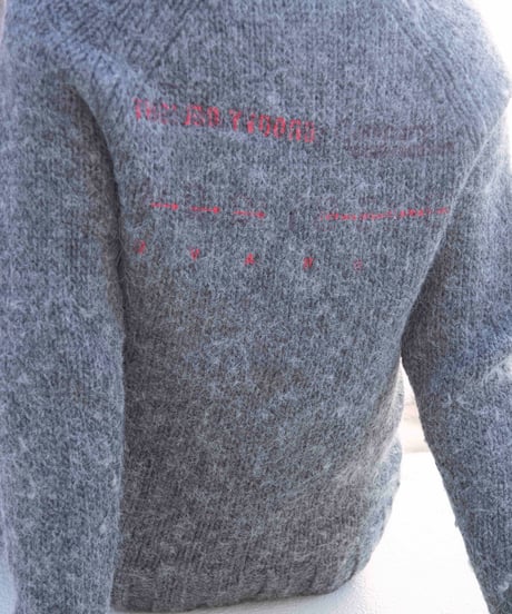 00s DIESEL wool/alpaca shaggy knit