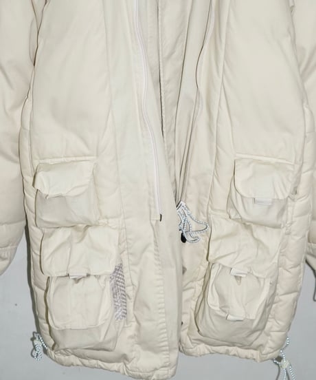 zucca 00s gimmick down coat