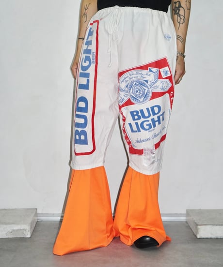 90-00s BUD LIGHT design cotton shorts