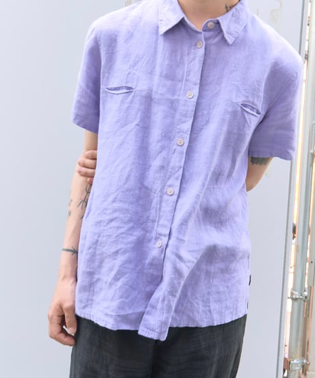 00s pale purple linen shirts