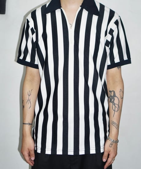80s stripe referee shirts