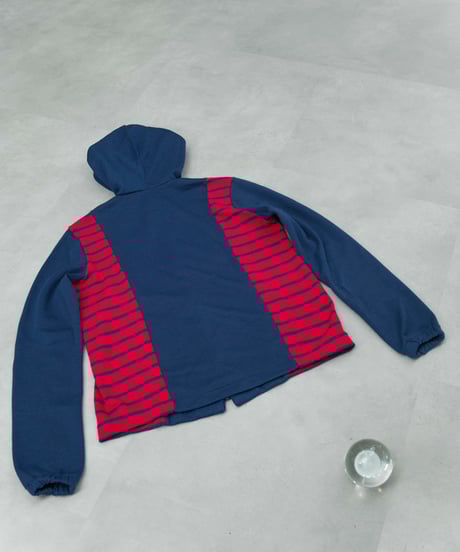 80s Euro vtg border zip-up hoodie