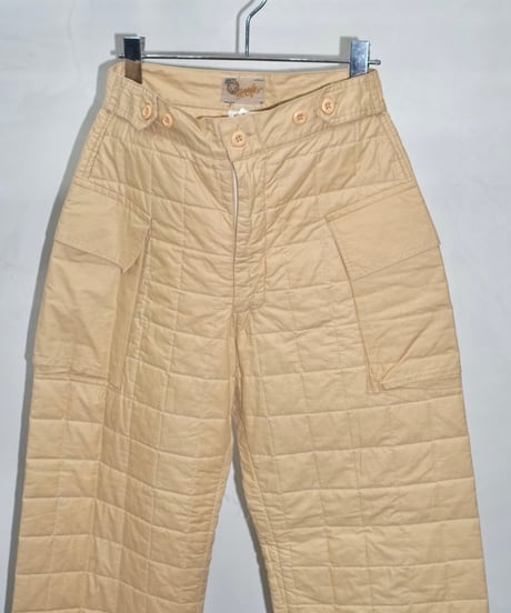 80s vtg HOOFER quilting pants