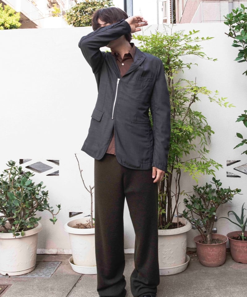 COMME des GARCONS HOMME DEUX zip design jacket