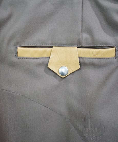 90s vtg leather docking hunting slacks