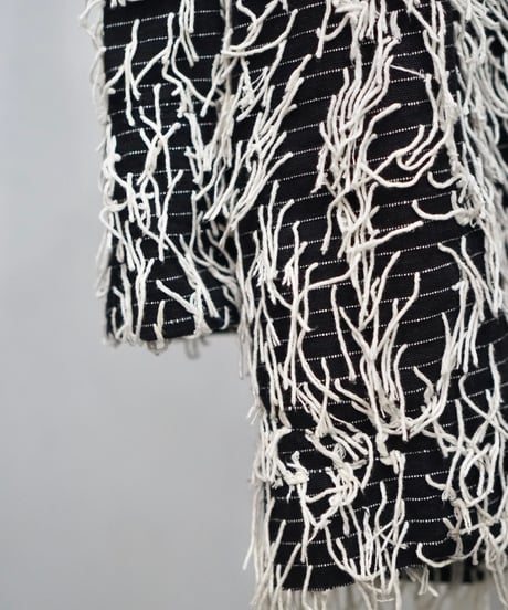 unknown shawl collar tree tailored jacket