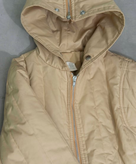70s vtg padded sailor hoodie coat