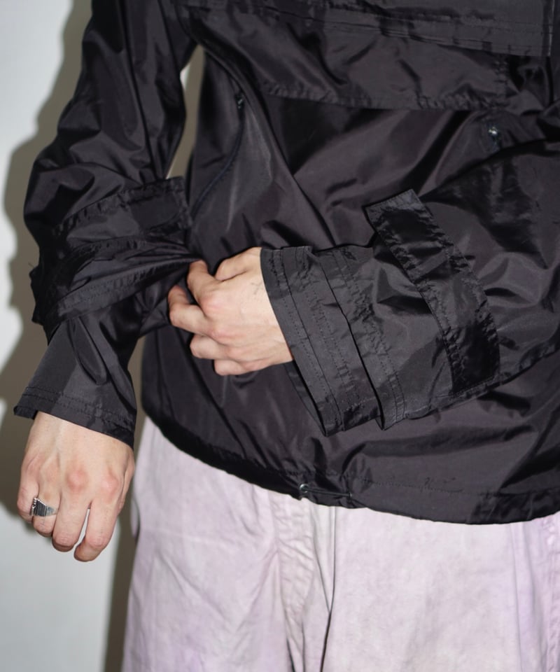 MASAKI MATSUSHIMA layered design nylon anorak | MASAKI MATSUSHIMA layered design nylon anorak |