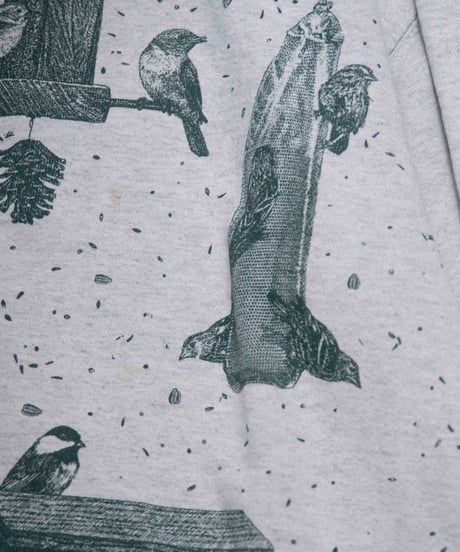 90s rel.e.vant. products bird pattern sweat
