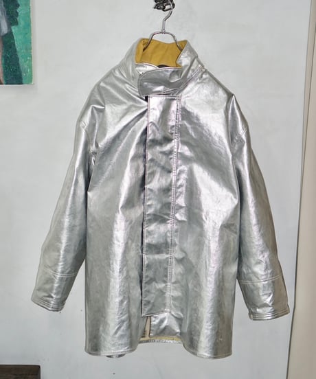 Fire Dex 90s silver coating padded coat