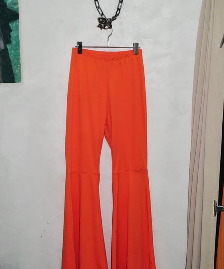 90s unknown super flare easypants (orange)