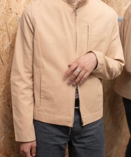 +A VIA BUS minimal cotton jacket